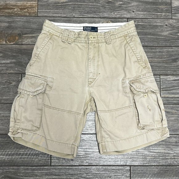 Polo Ralph Lauren Other - Polo Ralph Lauren Men's Gellar Fatigue Shorts Men's Size 32 Cargo Tan